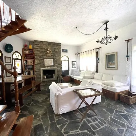 Vakantiehuis Spacious Maisonette On The Eu Blue Of In Sithonia In Greece Kalogria (Sithonia)